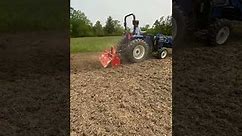Cosmo 72" Tractor Rototiller on New Holland TL250, Part 2