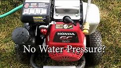 How to Fix Honda GC190 Pressure Washer That Has No Pressure