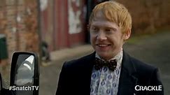 Rupert Grint, of Harry Potter fame, tells of strange encounters with extras on 'Snatch'