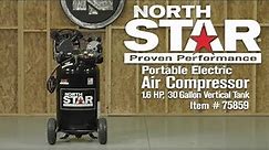 NorthStar 30-Gallon Portable Electric Air Compressor #75859