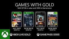 Xbox - October 2020 Games with Gold