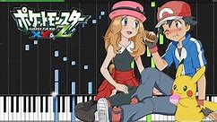Pokémon XY&Z Opening 1 (Piano Tutorial) Rika Matsumoto