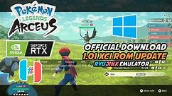 Official v1.01 Pokemon Legends Arceus XCI Rom Download