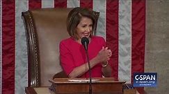 Speaker Nancy Pelosi (D-CA) addresses House of Representative – FULL SPEECH (C-SPAN)