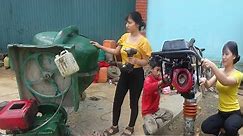 CONSTANT REPAIR CONTAINSFull video compilation of a repairman girl repairing old broken things