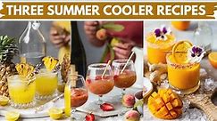 HOW TO MAKE SUMMER COOLERS | Quick Refreshing Mocktail Recipes| Easy & Quick Chilled Summer Drinks