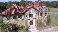 What This Drone Footage Captured At This Abandoned Florida Mansion Is Truly Grim