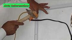 How to wire mold installation Urdu Hindi atta information
