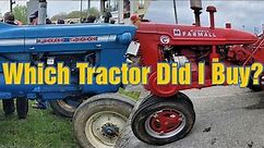 Which Tractor Did I Buy? | Croll's Mills Auction