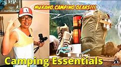 MGA MURA PERO QUALITY NA CAMPING GEARS | AFFORDABLE AND LOW BUDGET CAMPING ESSENTIALS