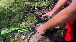 Reviewing the Greenworks 60V Pro Electric 18-Inch Chainsaw