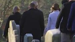 Joe Biden Visits His Sons Grave