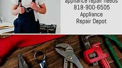 We have the right tools for your appliance repair needs 818-900-6505 Appliance Repair Depot
