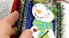 Handmade Snowman Ornaments
