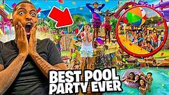WE THREW THE BEST SUMMER POOL PARTY EVER!!😱🥳