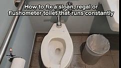 Full tutorial on this running toilet repair