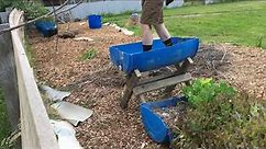 Crazy Simple Garden Barrel Stand