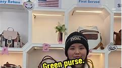 Wanna get the green purse? Check it below. #greenpurse #bucketpurse #ladybag