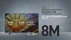 LG 55UH6150 4K UHD HDR Smart LED TV // Full Specs Review #LGTV