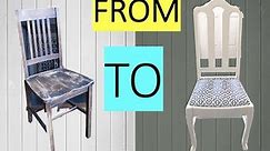 How to Refurbish a Old Chair and Make it Modern