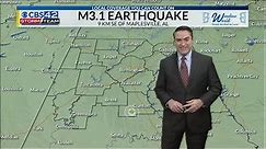 Alabama Earthquake this morning