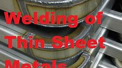 Sheet Metal Welding Guide: Weld 16, 20 and 25 or other Gauge Sheet Metal