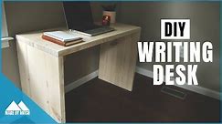 DIY Modern Writing Desk