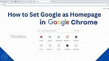How to Set Google as Your Start Page on Chrome