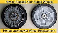 Honda Lawnmower Replacement Wheels | How to change your wheels on a Honda Lawnmower