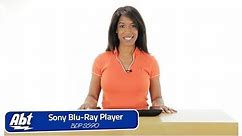 Overview of the Sony 3D Blu-Ray DVD Player - BDPS590