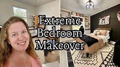 EXTREME Bedroom Makeover on a BUDGET + Before and After Tour