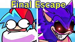 Friday Night Funkin' VS Sonic.EXE 3.0 - Final Escape (Official Song Playable) (FNF Mod/Sonic)