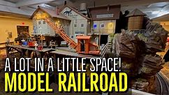 Big Trains On A Little Layout | Steam Train G Scale Layout