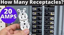 How Many Receptacles or Outlets on a 20 Amp Circuit? - Lighting Tutor