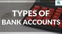 Types of Bank Accounts ?