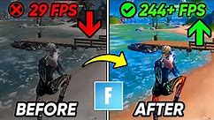 How To Boost FPS and Fix FPS Drops In Fortnite Season 4! ✅ (Fortnite Ultimate FPS Boost Guide) 2022