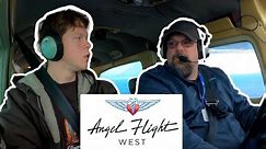 Angel Flight - Flying Elias to the Alisa Ann Ruch Burn Foundation Adult Retreat