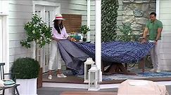 Garden Reflections Oversize Patio Furniture Cover on QVC