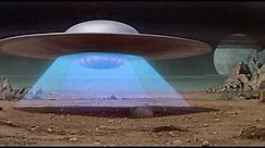 50`s Flying Saucers. - Old Science Fiction Films