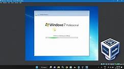 How to Install Windows 7 on a VirtualBox Virtual Machine