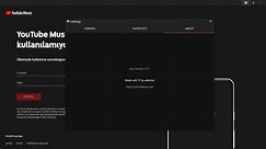 Youtube music desktop application