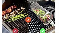 Rolling Grilling Baskets for Outdoor and indoor| copy link to buy: https://amzn.to/48g7UfC #youtube