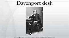 Davenport desk