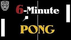 Making PONG in 6 Minutes Unity Tutorial