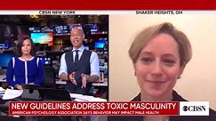 American Psychological Association on harm of toxic masculinity