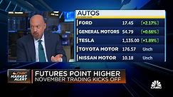 Watch CNBC's full discussion with Jim Cramer on shares of Tesla, Barclays CEO and more