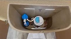 How to repair dual Flush Toilet Water Tank Valve Push Button