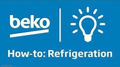 How to set the temperature of my Beko Freezer
