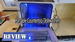 NOVETE compact dishwasher Review - Super Portable Dishwasher!