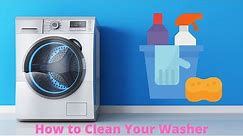 how to clean washing machine with vinegar and baking soda